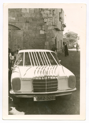 A decorated car