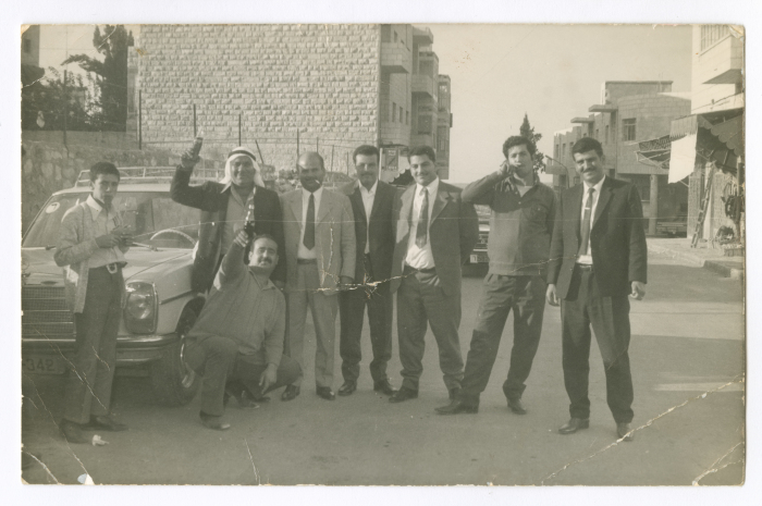 Workers and rivers at Darwish Taxi Service