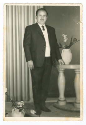 A portrait of a man