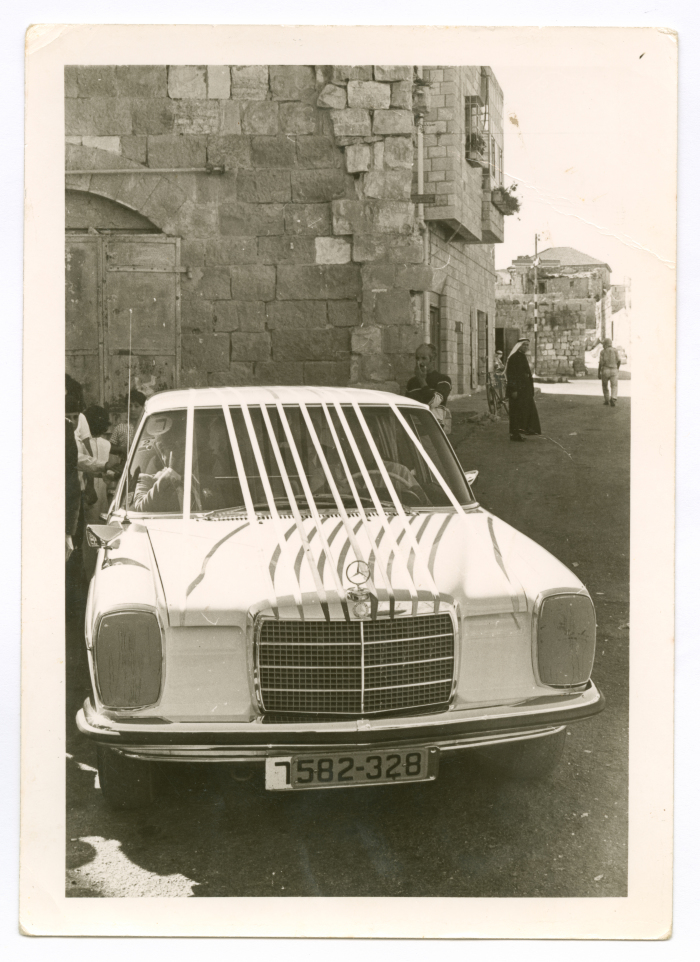 A decorated car