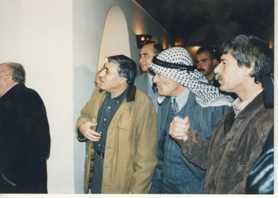 The opening ceremony of Artist Nabil Anani