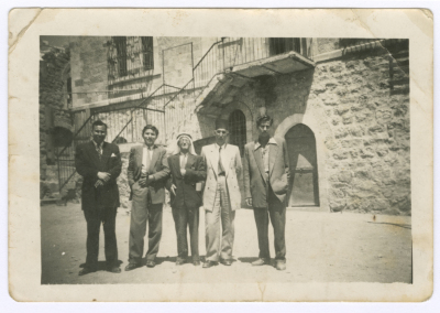 Teachers of Beʾr as-Sabeʿ School in Hebron