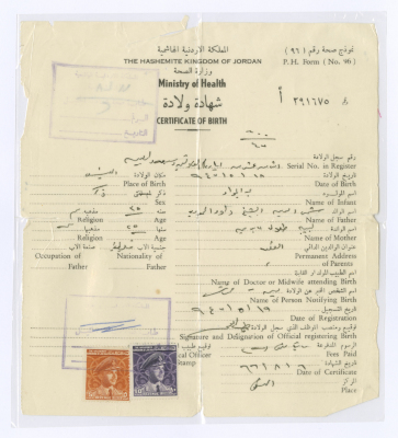 Birth Certificate