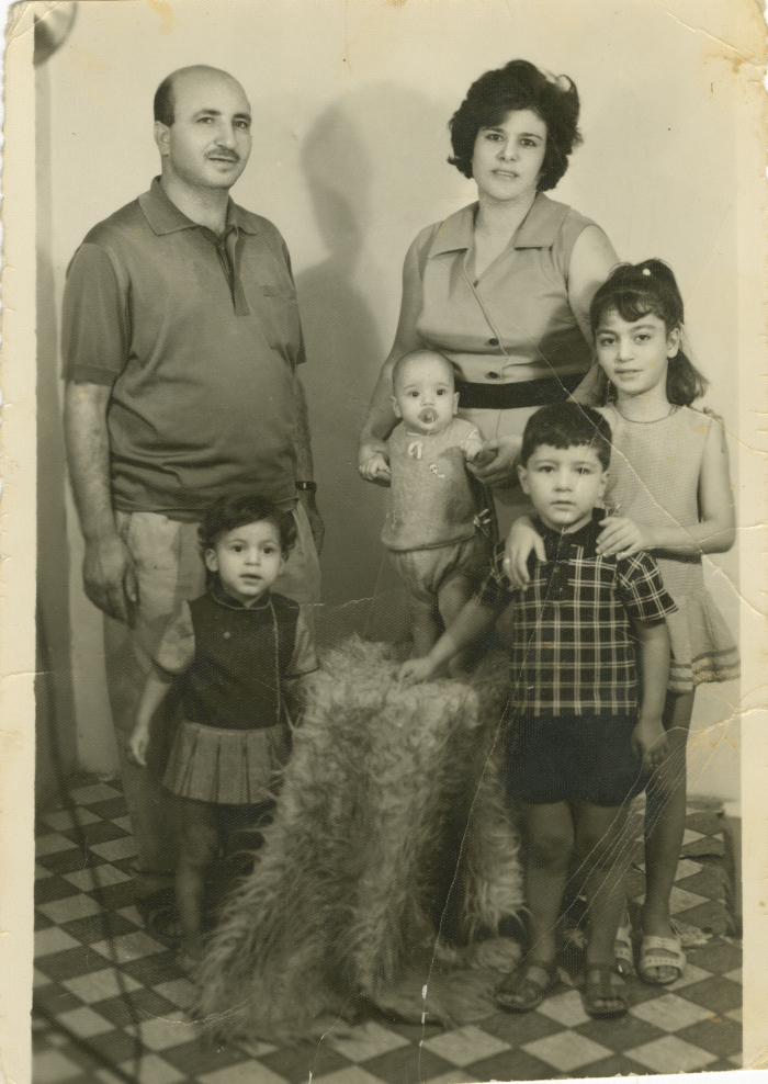 عائلة فلسطينية في الكويت