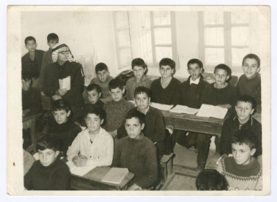 Teachers and students in classrooms