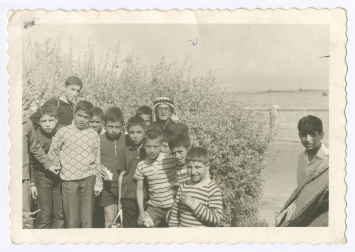 Teachers and students on a trip to Jaffa