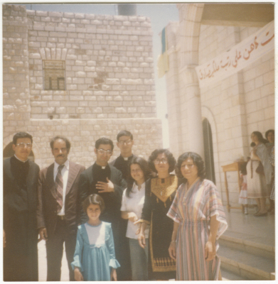 A group photo at a Church
