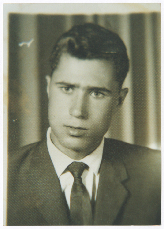 A portrait of Shaheed Abdel-ilah Ismael Hamid