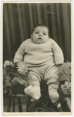 A child - the son of a shaheed