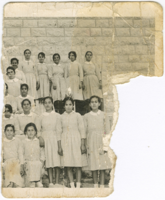 Students of Silwad Secondary and Elementary School