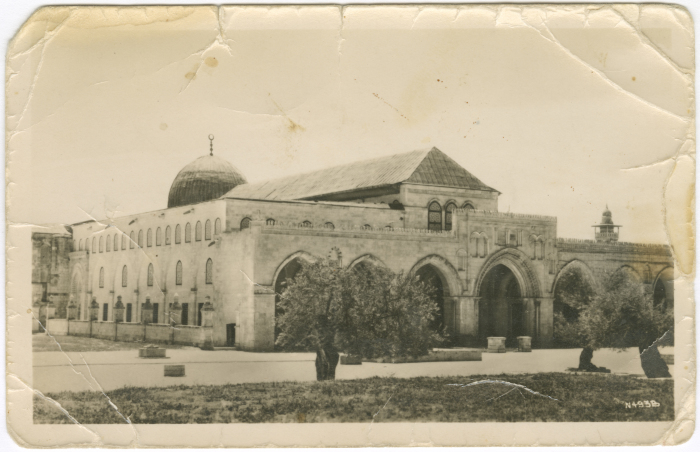 منظر عام للمسجد الاقصى