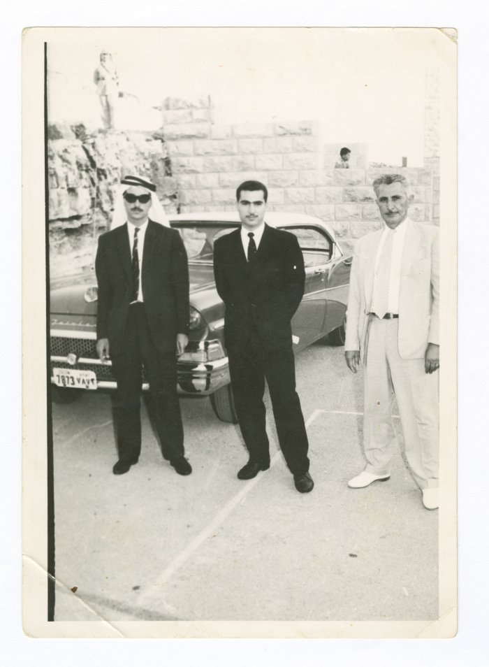 صورة تجمع وليد ارشيد مع محمد عبد اللطيف ارشيد وعبد الرحيم ارشيد