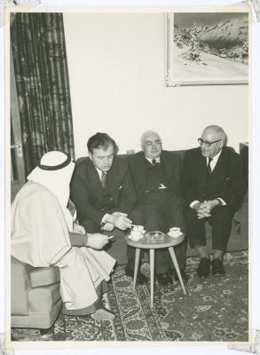 Hanna Khalaf with Friends in Jordan 