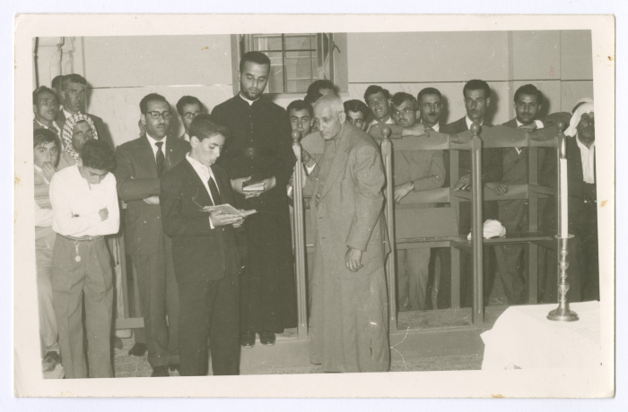 A Photograph of Jeries Khalaf, Father of Hanna Khalaf
