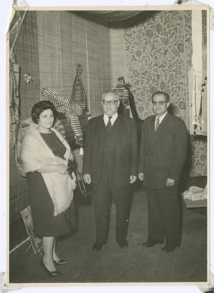 السيد حنا خلف وزوجته بديعة
