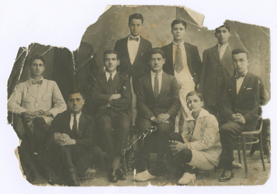 Hanna Khalaf with Colleagues at a University in Michigan, USA 