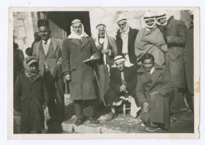Hanna Khalaf with Comrades-In-Arms