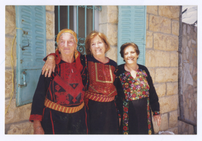 Badiʿa Jeries Khalaf with Her Family 