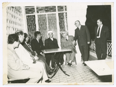 Hanna Khalaf with Friends in Amman 