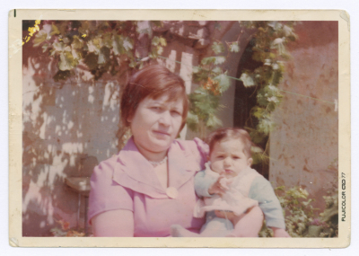 A Woman Holding her Child