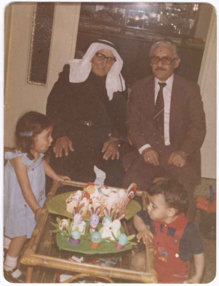 إميل عواد ووالده