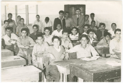Students in a classroom