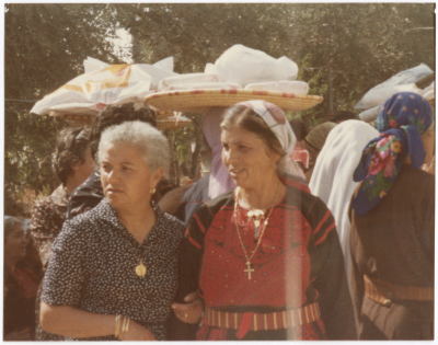 Women dancing during "Brides Clothes