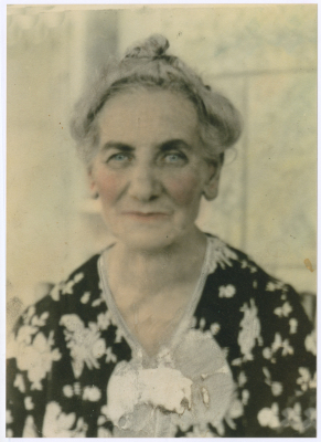 A Lebanese woman; married a Palestinian and lives in Palestine