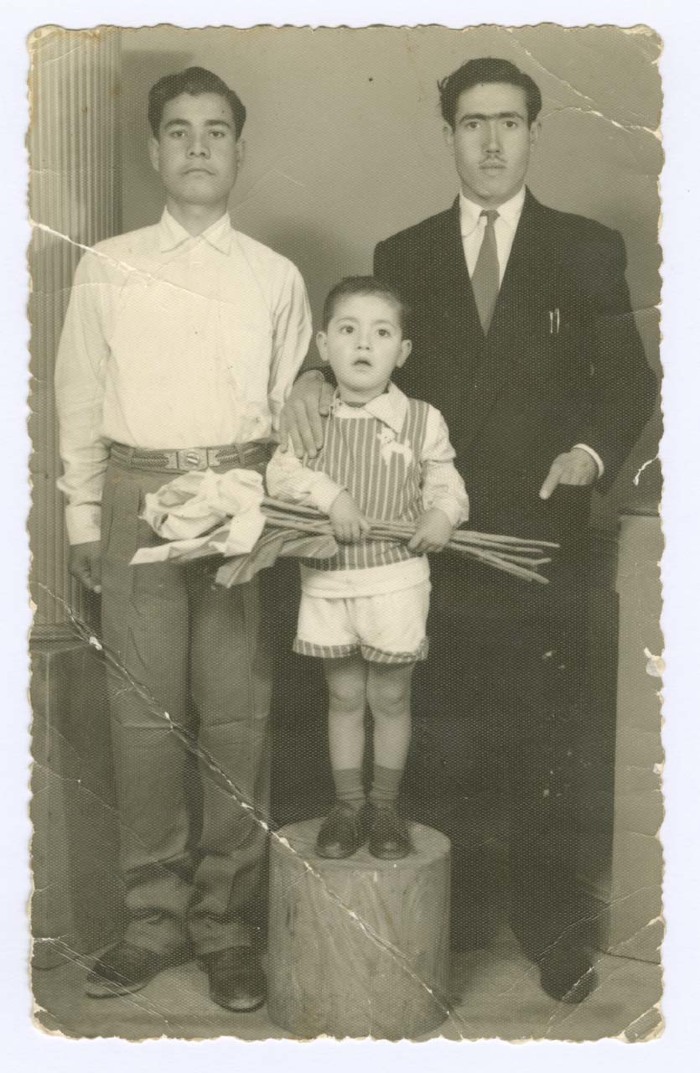 Mohammad Abdullah and Abdel - Jawad Odeh, Ramallah, April 5, 1957
