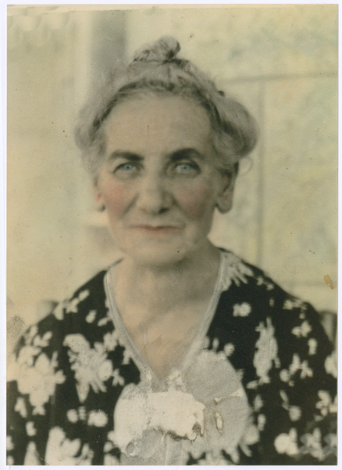 A Lebanese woman; married a Palestinian and lives in Palestine