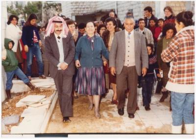 سميحة خليل رئيسة جمعية إنعاش الأسرة، 1980-1989