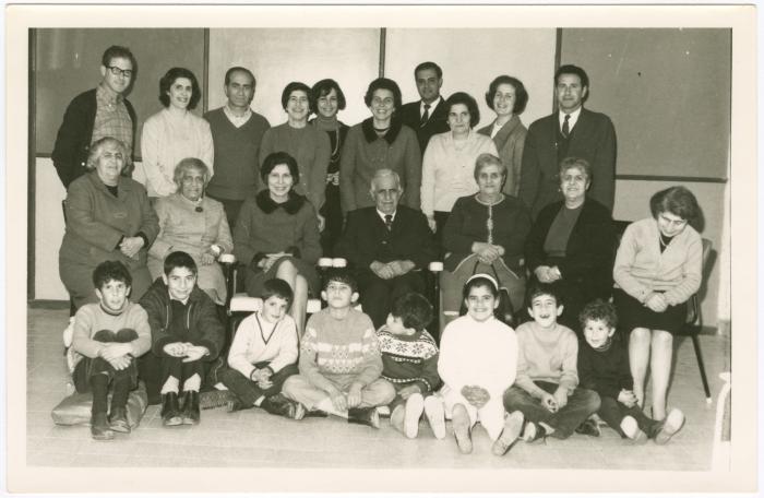Musa Nasir with His Family, 1967