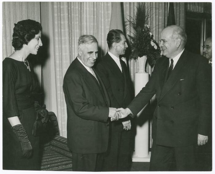 موسى وليندا ناصر في نيويورك، 1960-1961
