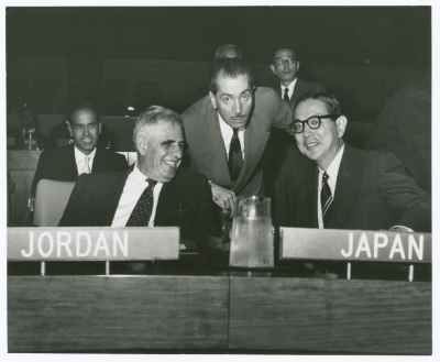 موسى ناصر في الأمم المتحدة، 1960-1961