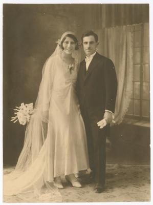 Musa Nasir and Linda Khoury, 1930