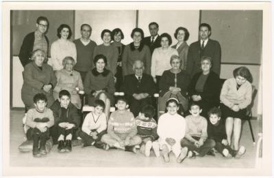 Musa Nasir with His Family, 1967