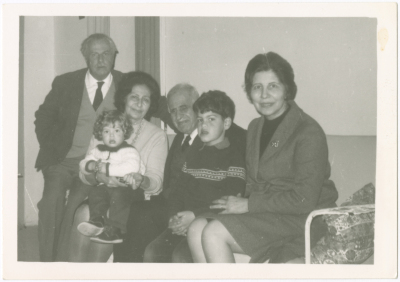 Musa and Linda Nasir with Fayeq and Margo Tamari, 1971