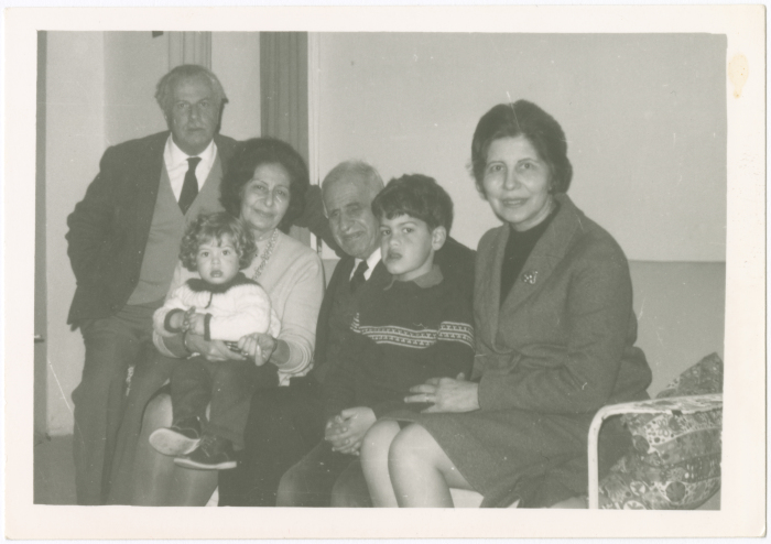 Musa and Linda Nasir with Fayeq and Margo Tamari, 1971