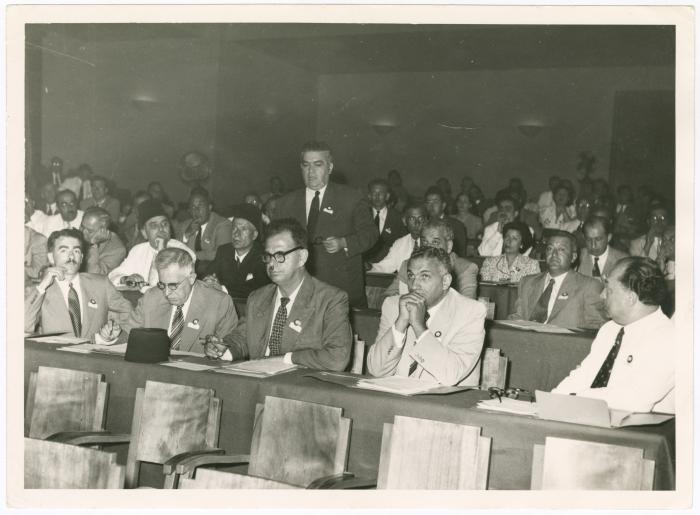 Musa Nasir at the UNESCO Conventions in Lebanon, 1960-1965