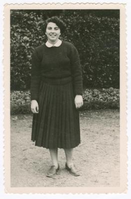 Rima Nasir in France, 1950