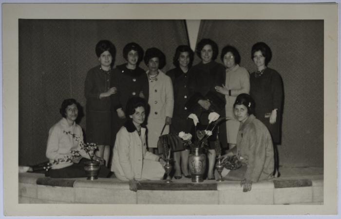 Mahira Dajani with Kuwaiti Teachers, Jordan, 1962