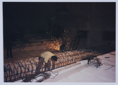 ترميم واصلاح مبنى مسرح القصبة