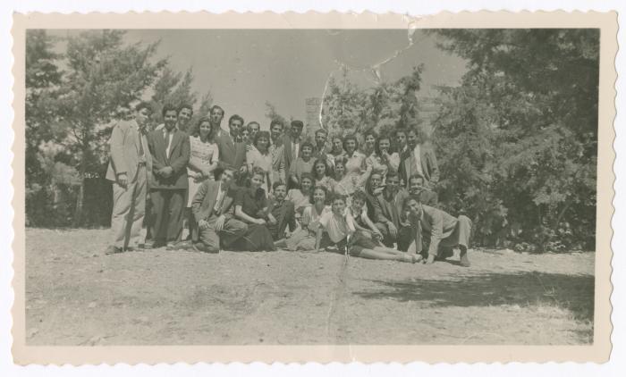 اجتماع خريجي كلية بيرزيت السنوي في بيرزيت، 1946