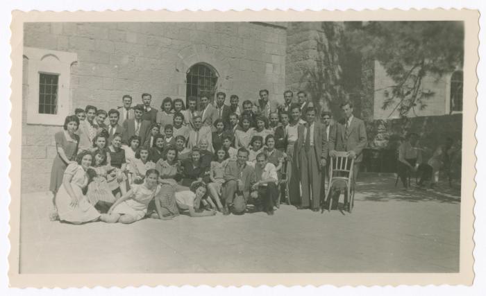اجتماع خريجي كلية بيرزيت السنوي في بيرزيت، 1946