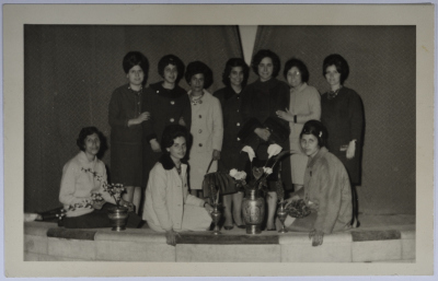 Mahira Dajani with Kuwaiti Teachers, Jordan, 1962