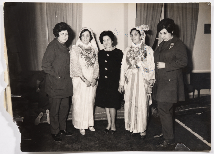 Palestinian and Libyan Women.