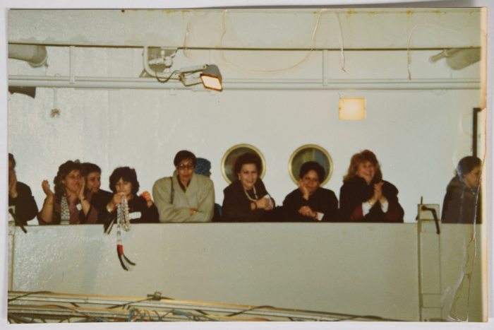 A group of activists from the General Union of Palestinian Women.