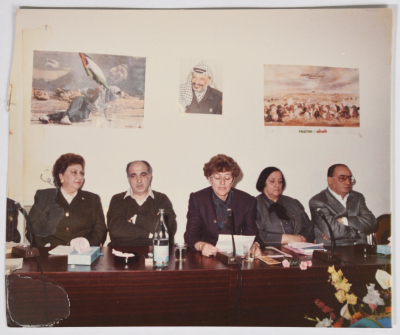 The President of the General Union of Tunisian Women.