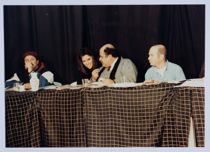 مؤتمر صحفي في مسرح القصبة، القدس