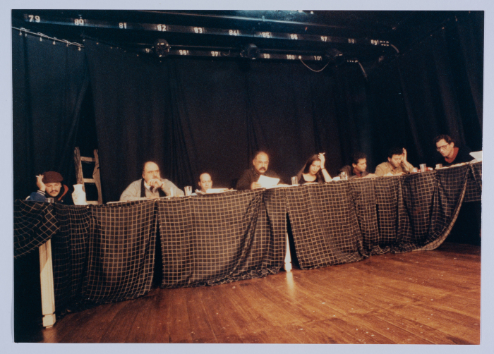 مؤتمر صحفي في مسرح القصبة، القدس